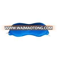 Blue color velour gel eye mask / relaxing gel eye mask