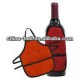 Wine bottle cover apron