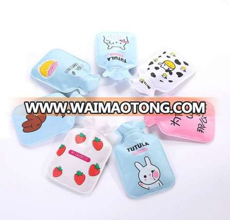 Small polyester cloth cartoon hot water bag