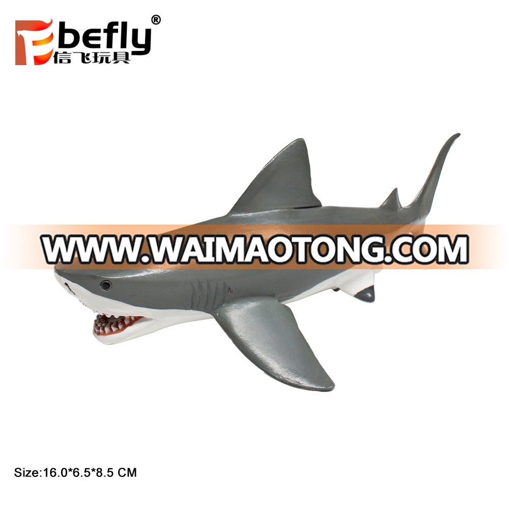 2017 new plastic sea animal shark toy